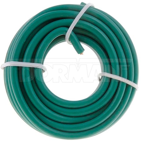 Motormite Primary Wire, Automotive, 12 AWG, Copper, Green, PVC Jacket, Stranded 85713